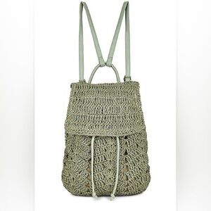 $98 REVOLVE STRAW BACKPACK